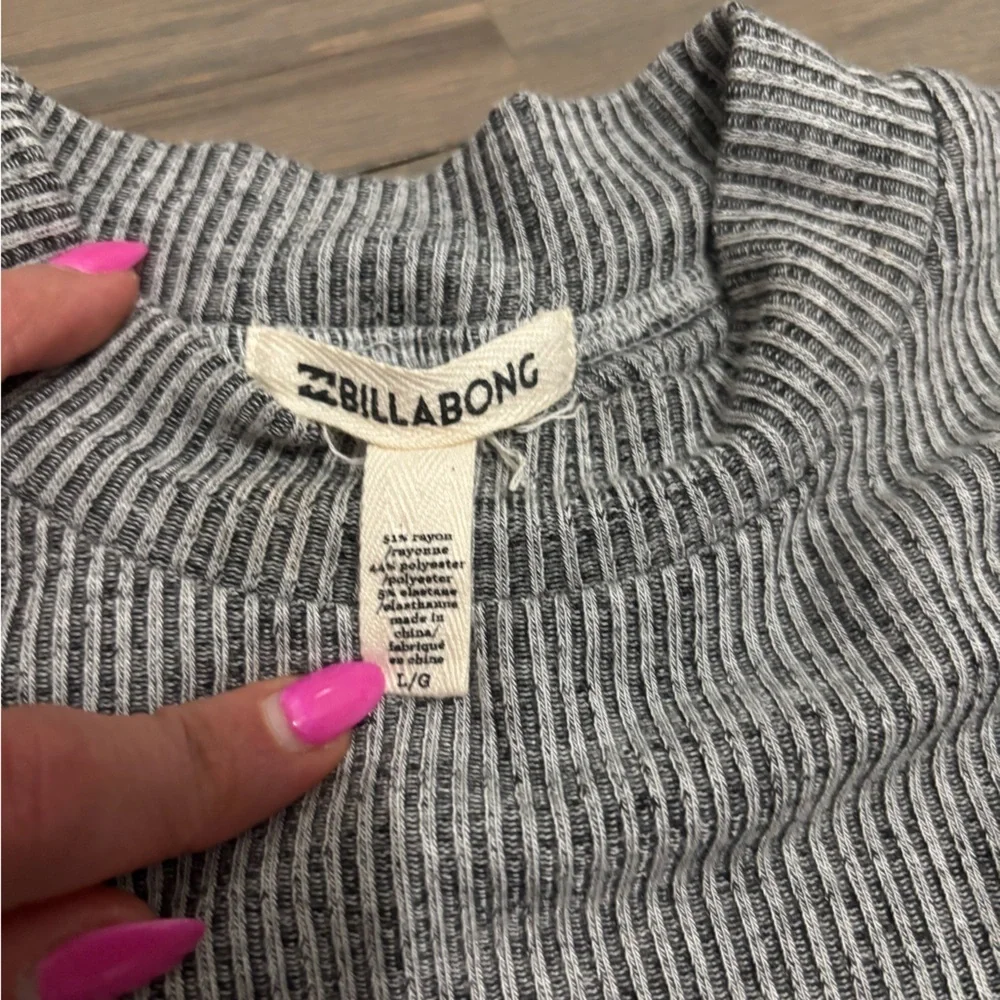 Billabong Tomboy Tank Dress Size Large. Gray NOT green.